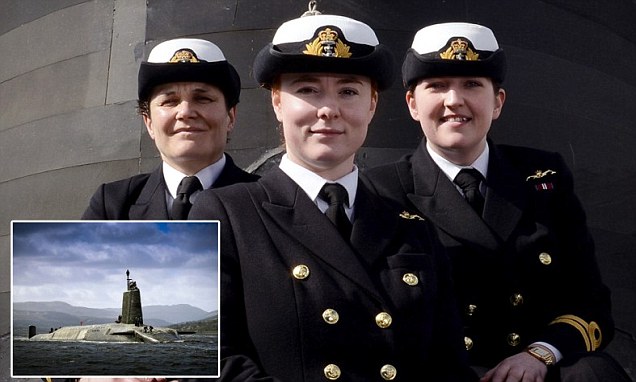 Tiga Perwira Wanita Pertama di Kapal Selam AL Inggris